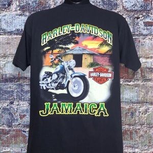 ✨HOST PICK✨ Vintage Harley-Davidson Jamaica shirt